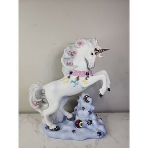 1995 Princeton Gallery * Loves Magician * Porcelain Unicorn VTG
